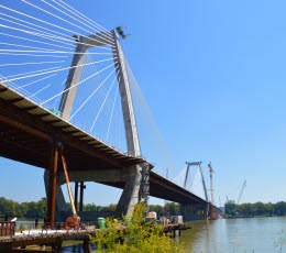 Project photos of East End Crossing Bridge